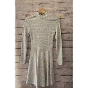 Créeme Long Sleeve Open Back Dress